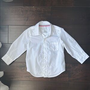 French Toast Classic White Dress Shirt 3T